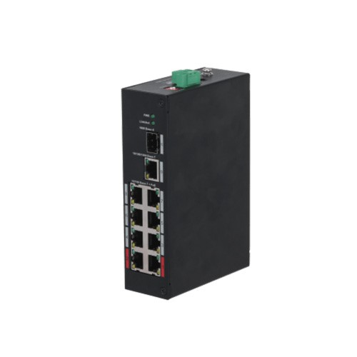 DAHUA PFS3110-8ET-96-V2 8PORT POE 1XSFP 1XGBIT UPLINK 10/100 SWITCH 96W