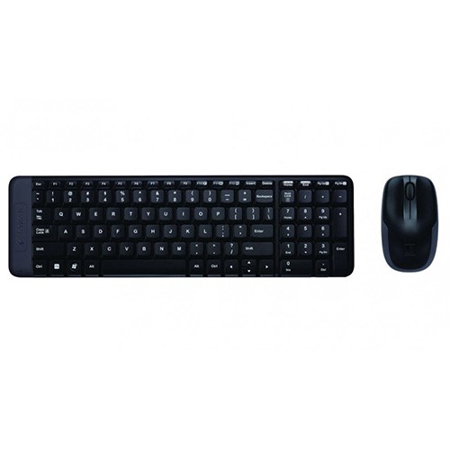 LOGITECH MK220 Q KABLOSUZ SIYAH M.M. KLAVYE MOUSE SET