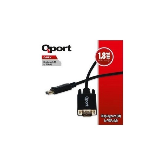 QPORT Q-DPV 1.8MT DISPLAY TO VGA DÖNÜŞTÜRÜCÜ KABLO