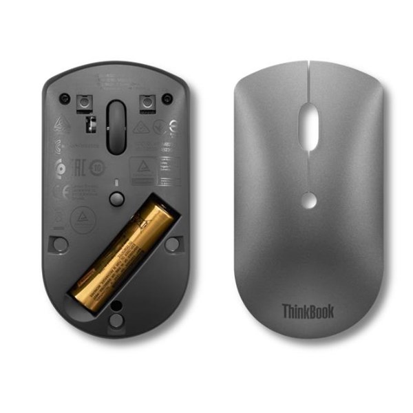 LENOVO 4Y50X88824 BLUETOOTH 2400DPI GRİ SESSİZ MOUSE