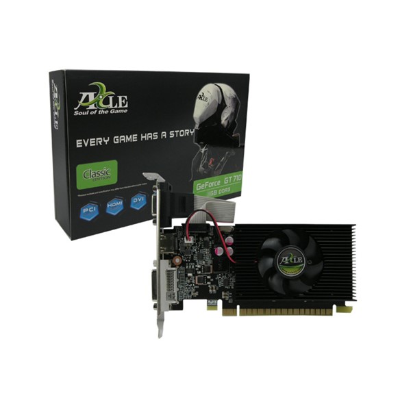 AXLE 4GB GT710 AX-GT710/4GD3P4CDIL 64 BIT VGA DVI HDMI NVIDIA EKRAN KARTI