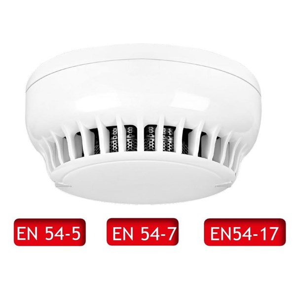 TEKNİM TFD-2371 AKILLI ADRESLİ DAHİLİ İZOLATÖRLÜ DUMAN   ISI DEDEKTÖRÜ TABAN HARIC