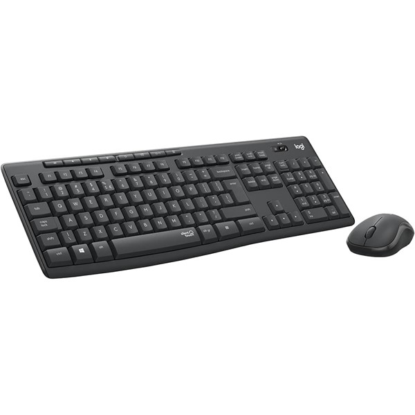 LOGITECH MK295 Q KABLOSUZ SİYAH M.M. KLAVYE MOUSE SET