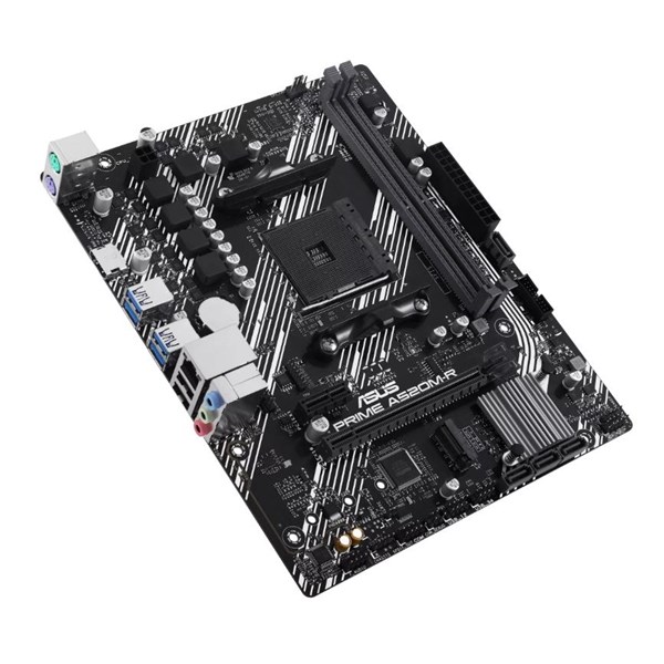 ASUS A520 A520M-R DDR4 GLAN 16X AM4 M2 NVME ANAKART